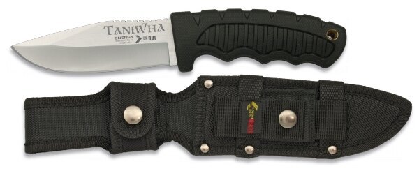 Nôž s pevnou čepeľou RUI® Tactical 31877 Taniwha - čierny