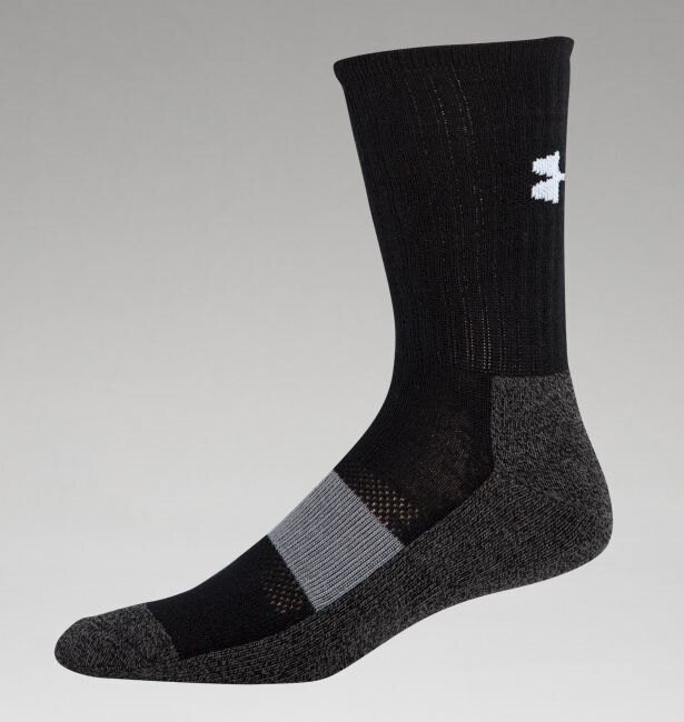 Ponožky UNDER ARMOUR® Performance Crew HeatGear® - čierne