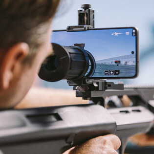 Virtuálna mobilná strelnica Mk2 Metal Virtual Shot®